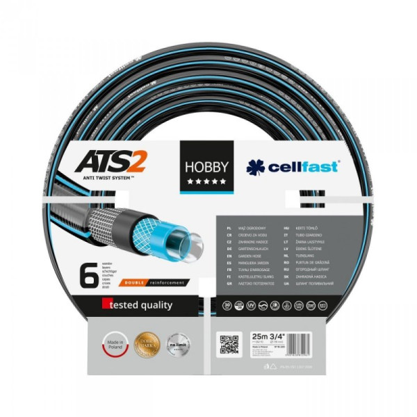 Cellfast Garden hose hobby ats2 3/4