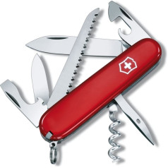 Victorinox camper pocket knife, 13 f, 91 mm, red