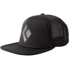 Black Diamond Cepure FLAT BILL TRUCKER HAT  Black/White