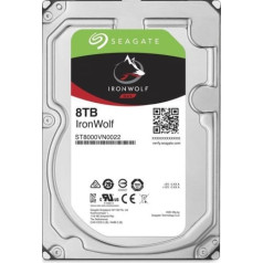 HDD|SEAGATE|IronWolf|8TB|SATA 3.0|256 MB|7200 rpm|Discs/Heads 5/10|3,5
