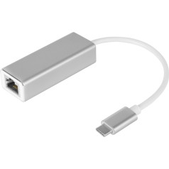 Kruger&matz Адаптер USB тип C сетевая карта - RJ45 LAN гигабит 10/100/1000 Мб Kruger & Matz