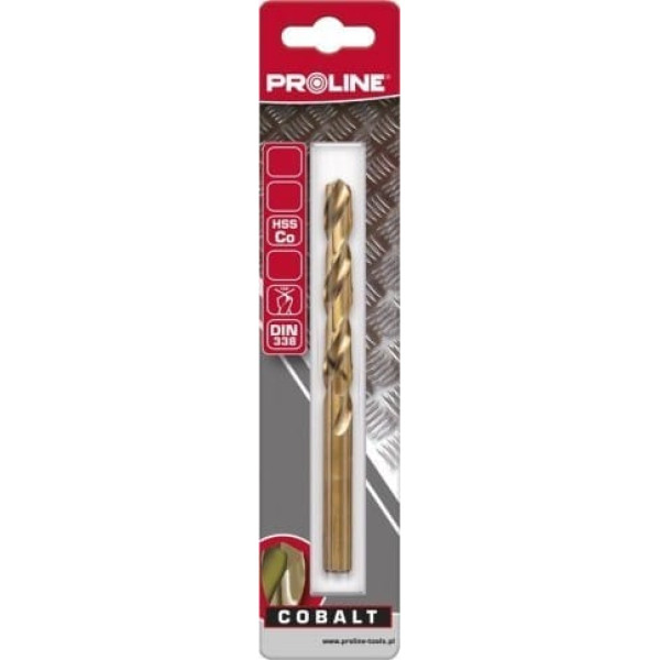 Hss twist drill - din338 -10.5 mm, 1 pcs, blister   proline