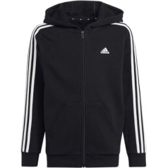 Толстовка adidas 3 Stripes FL Full-Zip Hoody Jr HR6331 / 140 см