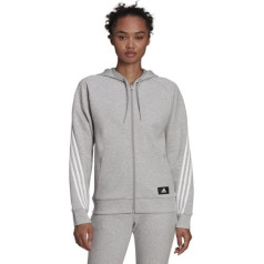Толстовка adidas FI 3 Stripes Full-Zip Reg H57289 / Серый / M