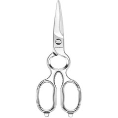 JARVISTAR Multi-Purpose Kitchen Scissors 21 cm, Sharp Kitchen Forged, Household Scissors, Bone Scissors, Meat Scissors, Separable Blades, Stainless Steel, Built-in Bottle Opener and Nutcracker