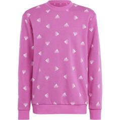 Толстовка adidas BLUV SWT для девочек IC5573 / розовая / 164 см