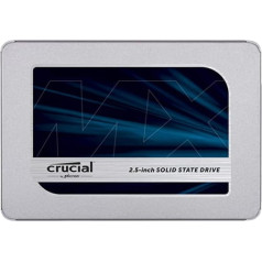 Crucial MX500 CT500MX500SSD1 500GB (3D NAND, SATA, 2.5 Inch, Internal SSD)