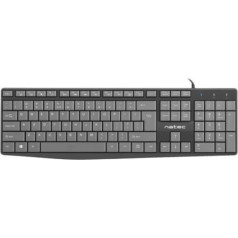 Natec Nautilus us slim keyboard 1.8m black and gray