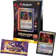 Magic: The Gathering Dominaria United Commander Deck - Legends' Legacy & Collector Booster Sample Pack