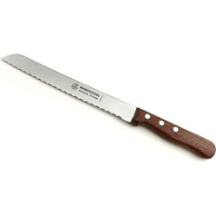 Marsvogel Bread Knife 2.0 mm Back Thickness with Shaft, made in Solingen