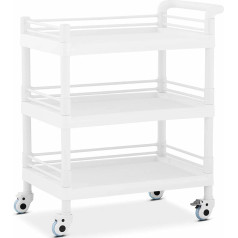 Лабораторная тележка для косметических процедур с 3 полками 83 x 53 x 99 см 60 кг