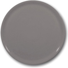 Прочная фарфоровая тарелка для пиццы Speciale Grey 330 мм - набор из 6 шт.