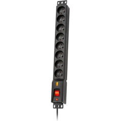 Lestar Surge protector lxarm 810, 3l, pdu, 3.0m, black