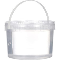 Glorex 6 8604 202 Candle Gel Colourless in Resealable 2.25 kg Bucket, Includes Wick, Can Be Dyed with Wax Pigments, For Making Individual Gel Candles