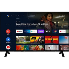 TELEFUNKEN XU43AN751S 43 Inch TV/Android Smart TV (4K Ultra HD, HDR Dolby Vision, Triple Tuner, Bluetooth, Dolby Atmos) [2023]