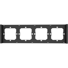 Четырехместная монтажная рама для установки настенных выключателей M5-80