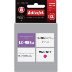 Activejet ab-985mn ink (brother lc985m replacement; supreme; 19.5 ml; red)
