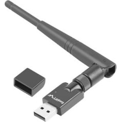 Lanberg n150 nc-0150-we network card (usb 2.0, wifi antenna connector)