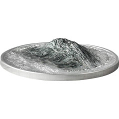 IMPACTO COLECCIONABLES Carstensz Pyramid 7 Peaks Pirámide de Carstensz. 5 Oz Plata 25$ Cook Islands 2020