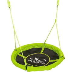 HUDORA Nestschaukel 110 cm - Baby/Kinder Schaukel Outdoor und Indoor - Kinderschaukel - Hängeschaukel für den Garten - Kinder & Babyswing - 100 kg Belastbarkeit