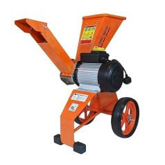 Electric Wood Chipper, 2800 Watt, 4 HP, Branches, Leaves, Wood, Electric Garden Chipper