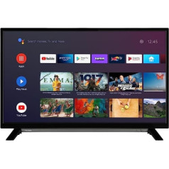 Toshiba 32LA2B63DAZ 32 Inch TV/Android Smart TV (Full HD, HDR, Google Play Store, Google Assistant, Triple Tuner, Bluetooth) [2023]