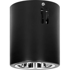 Orno KORIN 10, потолочный светильник, 60Вт, E27, сталь, черный