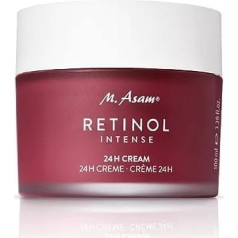 M. Asam Retinol Intense 24 Hour Cream (100 мл) - Питательный крем для лица для эффективного разглаживания морщин и против признаков старения кожи, с ретинолом,