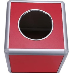 Amosfun Lottery Box / Lottery Box / Travel Card / Donation Box / Lottery Box / Storage Basket / Square Traffe Ball / Play Box / Choice Cube / Suggestion Box for Party 25cm