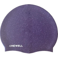 Силиконовая шапочка для плавания Crowell Recycling Pearl лиловая col.4 / N/A