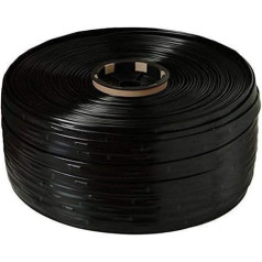 Rigo tape, 16 mm. Wall thickness: 8 ml. Drop: 30 cm. 250 m spool. Flat tube with 1.16 litres per hour