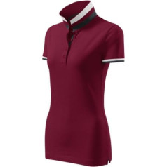 Рубашка поло Malfini Collar Up W MLI-25786 гранат / 2XL