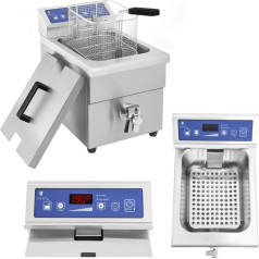 Fryer 230V Royal Catering Индукционная фритюрница 10 л с краном