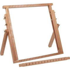 MILWARDS 2519020 Wooden Loom, 40 x 40 - 61 cm