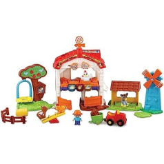 VTech Tip Tap Baby Animals - Funny Farm - Interactive Toy with Light and Music for Imaginative Role Play - For Children Aged 1-5 Years
