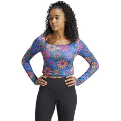 Футболка adidas Farm Crop LS IM2360 / многоцветная / S