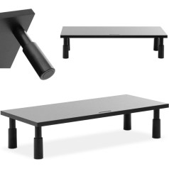 Полка-подставка для монитора ноутбука с регулируемой высотой 91/140 мм