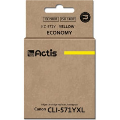 Actis kc-571y ink (replacement for Canon Cli-571y; standard; 12 ml; yellow)
