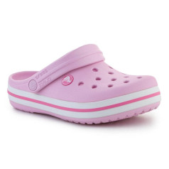 Crocs Crocband Clog K Ballerina Pink 207006-6GD / тапочки EU 33/34