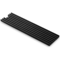 Action CLR-M2L3 Passive Aluminum Radiator for M.2 SSD, Alu Body, Silicone Thermal Pads, Height 3mm