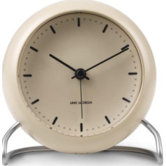 Arne Jacobsen Table Clock Diameter 11 cm City Hall Danish Design Sensor Controlled Sand