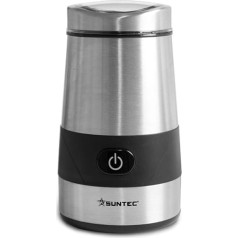 Suntec KML-8403 Electric Coffee Grinder Stainless Steel Beans Chopper for Coffee Machine, Can be Used as a Spice Mill, Container for up to 60 g Coffee Beans