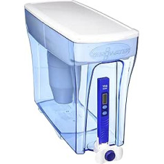 ZeroWater 30 Cup Water Dispenser with Advanced 5-Stage Filter + Water Quality Meter 7.1 Litre KC54962