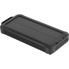 POWER BANK Kruger&Matz 10000 мАч, литий-полимерная солнечная батарея