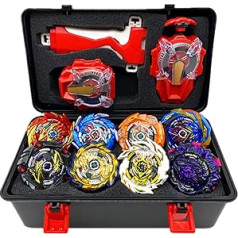 Baybledas Gyro Burst Turbo Blade Gyro Set, 4D Toy Gift Set with Metal Melting Spinner and Transmitter Unit
