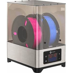 Aomdom Filament Dryer 70° Filament Dryer 110W Adjustable Temperature Filament Dry Box 360° Even Heating 3D Filament Box Compatible with 1.75 mm 2.85 mm and 3.00 mm Filament Holder