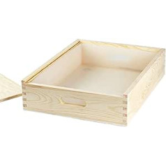 Nicole Große Seifenformen, rechteckig, Silikoneinsatz für 18 Stangen, mit Holzkiste und Deckel, DIY handgefertigte Seifenherstellungswerkzeuge