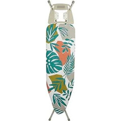 Salter LASAL72226WFLREU7 Warm Harmony Collection Ironing Board, Smooth Iron, 7 Height Levels, Left and Right Handed Users, 122 x 38 cm, Green