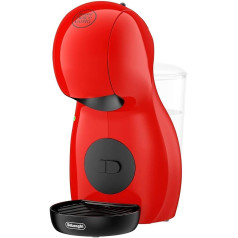 De'Longhi Nescafé Dolce Gusto Piccolo XS EDG Capsule Machine for Hot and Cold Drinks 15 Bar Pump Pressure Manual Water Dosing, red