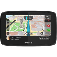 TomTom GO Car Sat Nav, Traffic via Smartphone, Black